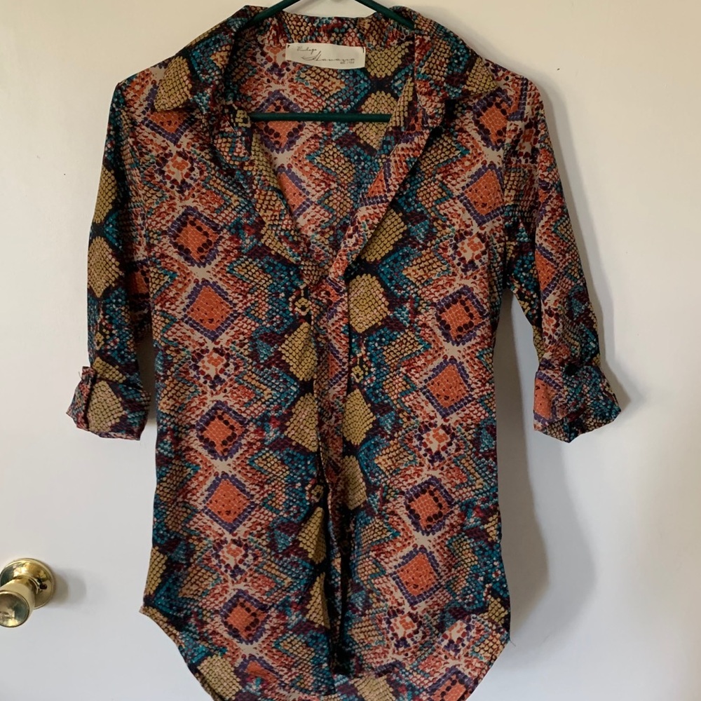 Vintage Havana popover blouse